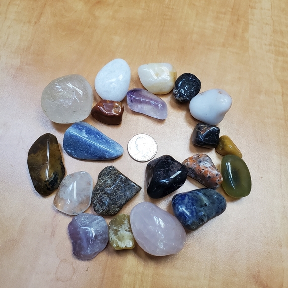 1 lb Gem Stone Lot #13 - 16oz of tumbled stones - Picture 4 of 5